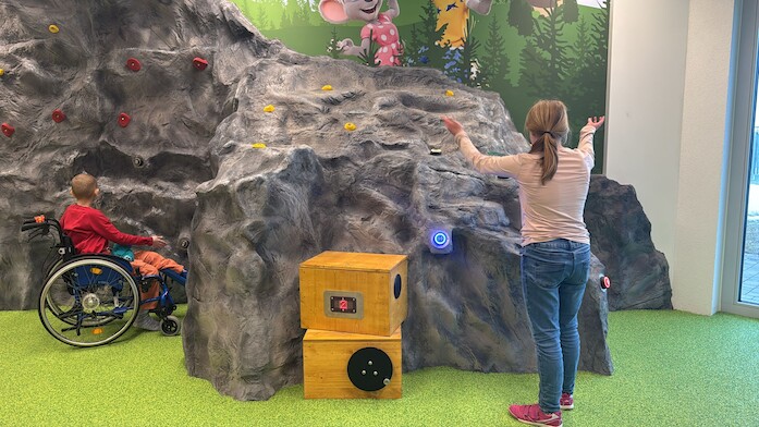 Indoorspielplatz oben